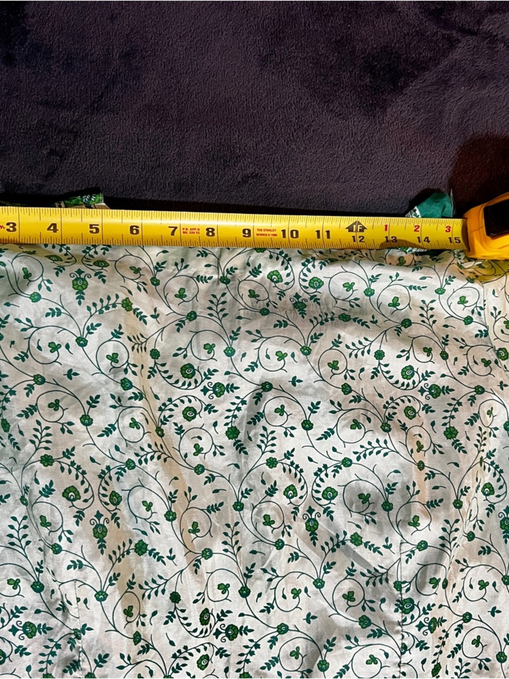 Vintage Wms Handmade Silk Satin Floral Paisley Pleated Festival Maxi Dress L - Picture 11 of 14